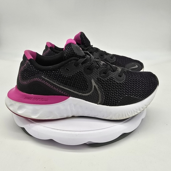 Nike Shoes Women's 9 Renew Run 2 Cave Purple Hyper Pink Black CK6360-004 - Picture 10 of 10